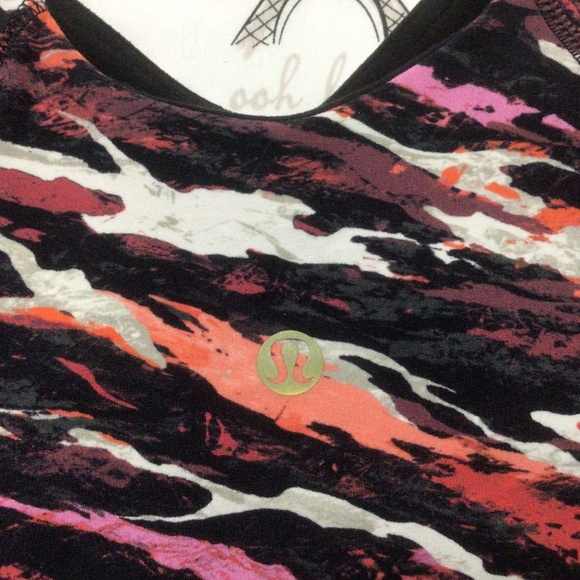 Lululemon Align Tank Top Sz 8 in Tiger Tide Smoky Red Multi - Picture 5 of 9